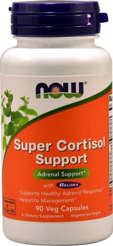 NOW  Super Cortisol Support Perspective: front