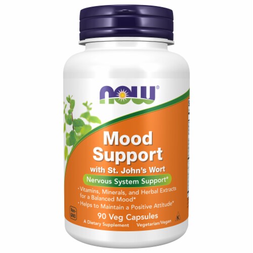 NOW  Mood Support with St. John's Wort Perspective: front