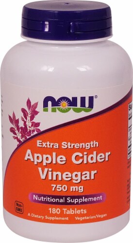 NOW Foods  Apple Cider Vinegar Perspective: front
