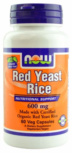 NOW Foods  Red Yeast Rice Perspective: front