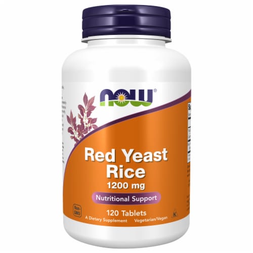 NOW Foods  Red Yeast Rice Perspective: front