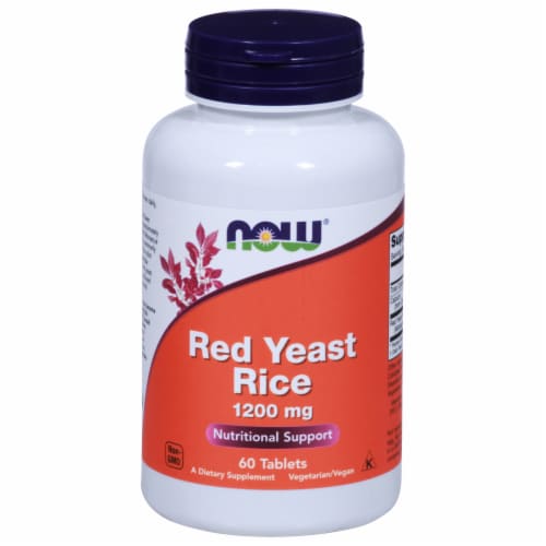 NOW Foods  Red Yeast Rice Perspective: front