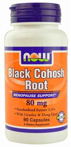 NOW Foods  Black Cohosh Root Perspective: front