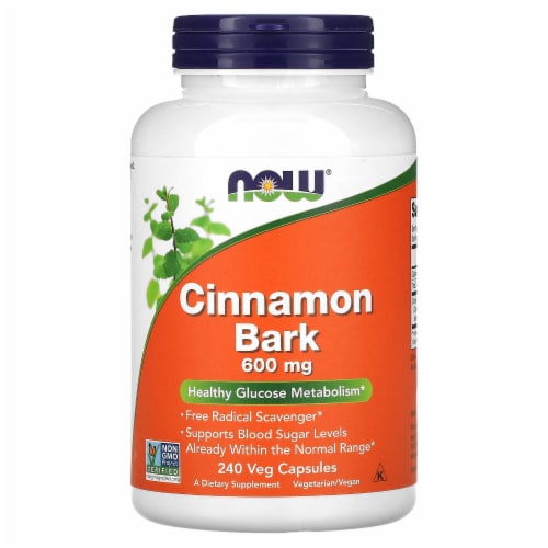 NOW Foods  Cinnamon Bark Perspective: front