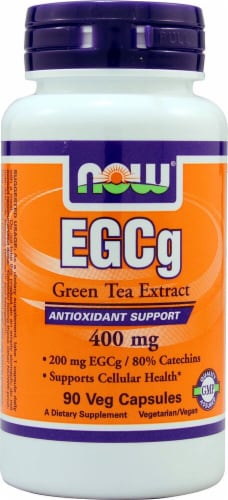 NOW Foods  EGCg Green Tea Extract Perspective: front