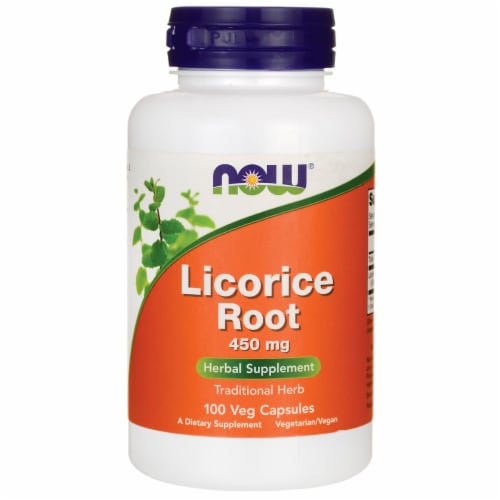 NOW   Licorice Root Perspective: front