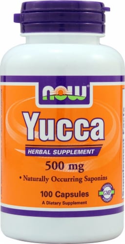NOW Foods  Yucca Perspective: front