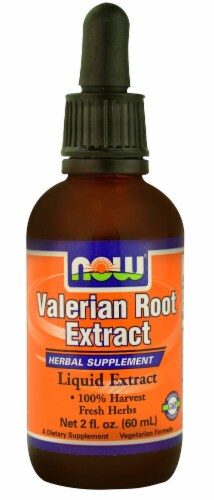 NOW Foods Valerian Root Extract Perspective: front