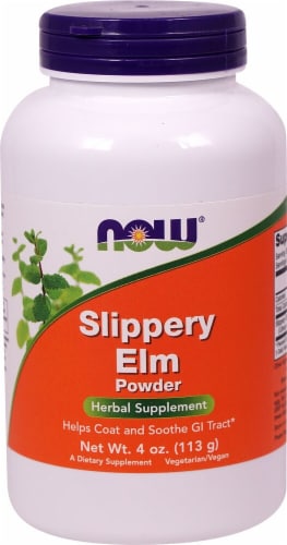 NOW Slippery Elm Powder, 4 oz - King Soopers