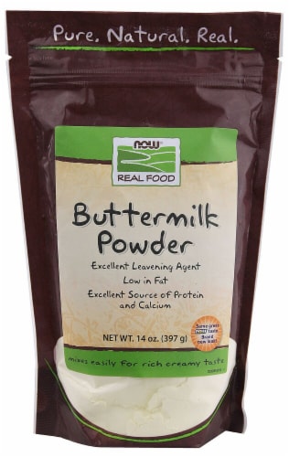 NOW Foods  Real Food™ Buttermilk Powder Perspective: front