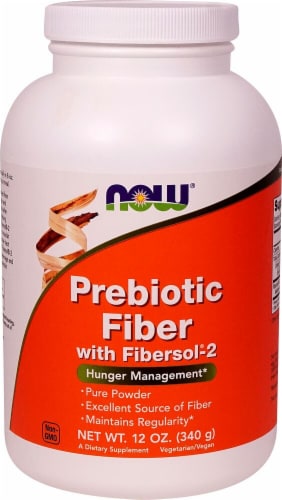 NOW Prebiotic Fiber with Fibersol 2 Perspective: front
