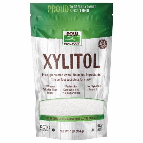 NOW Foods  Real Food Xylitol Perspective: front
