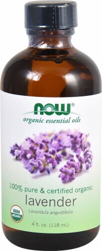 NOW® Organic Essential Oils Lavender Oil, 4 fl oz - Foods Co.