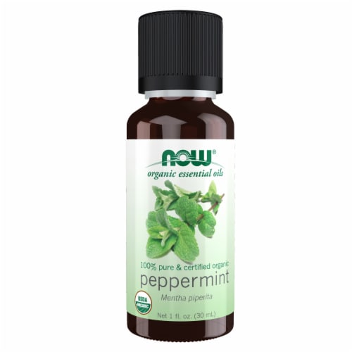 NOW® Organic Essential Oils Peppermint Oil, 1 fl oz - Kroger