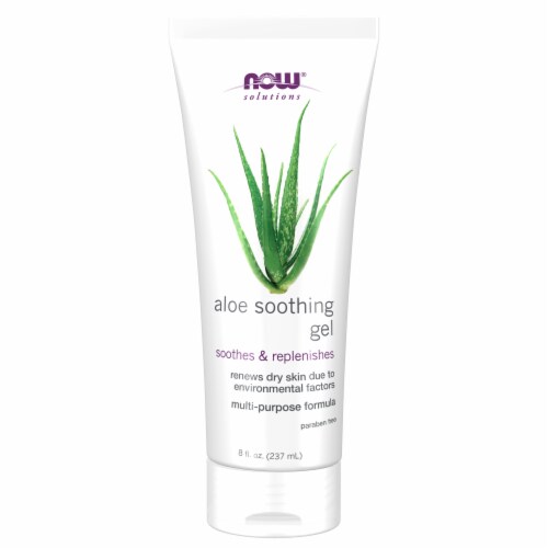 NOW®   Aloe Soothing Gel Perspective: front