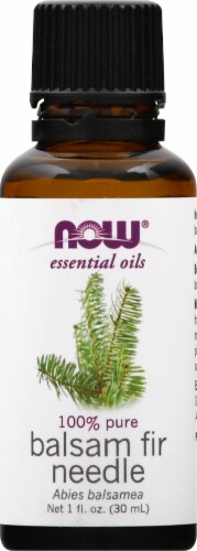 NOW® Essential Oils Balsam Fir Needle Oil Perspective: front