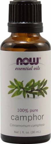 NOW®   Essential Oils Camphor Perspective: front