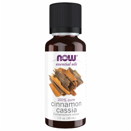 NOW® Cinnamon Cassia Essential Oils Perspective: front