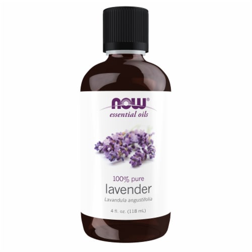 NOW® Essential Oils Lavender Perspective: front