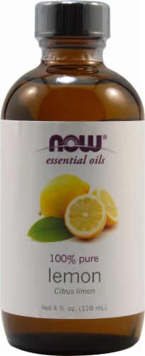 NOW®   Essential Oils Lemon Perspective: front