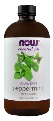 NOW®   Essential Oils 100% Pure Peppermint Perspective: front