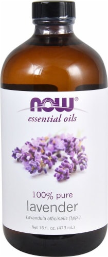 NOW®   Essential Oils Lavender Oil Perspective: front