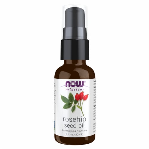 NOW®    Rose Hip Seed Oil Perspective: front