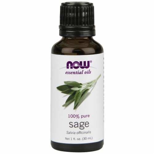 NOW®   Essential Oils Sage Perspective: front