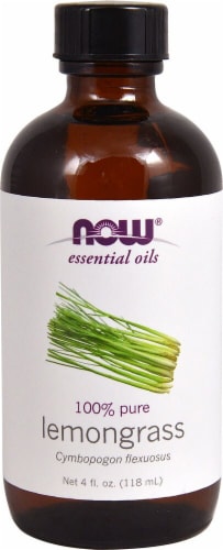 NOW®   Essential Oils Lemongrass Perspective: front