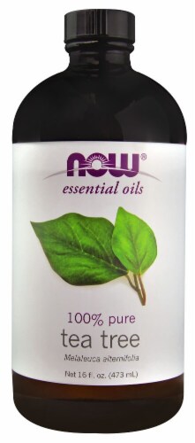 NOW®   Essential Oils 100% Pure Tea Tree Perspective: front