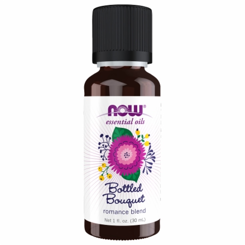 NOW® Bottled Bouquet Romance Blend Oil Perspective: front