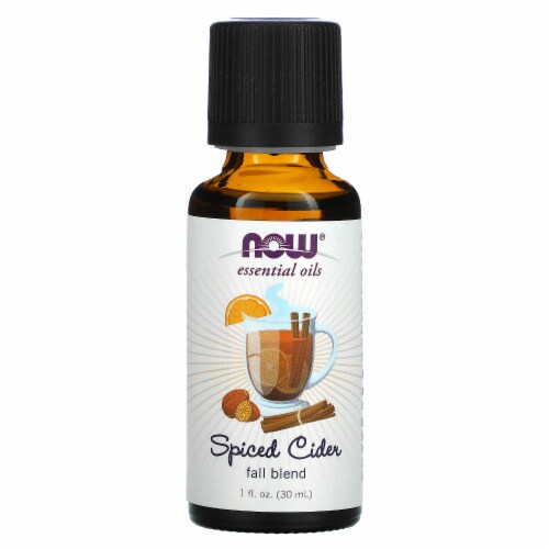 NOW® Spiced Cider Essential Oils Perspective: front