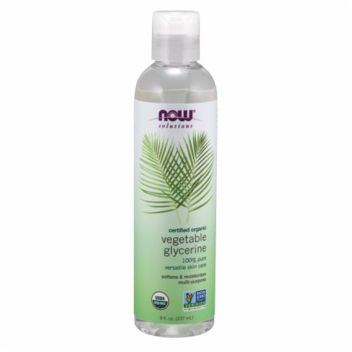 NOW® Certified Organic Vegetable Glycerine, 8 fl oz - Kroger