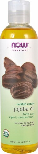 NOW®    Organic Jojoba Oil Perspective: front