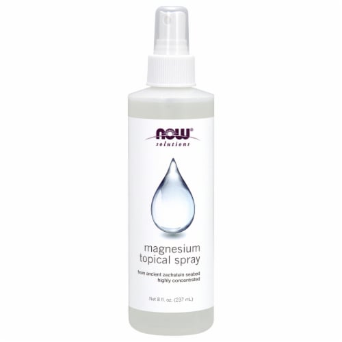NOW®    Magnesium Topical Spray Perspective: front