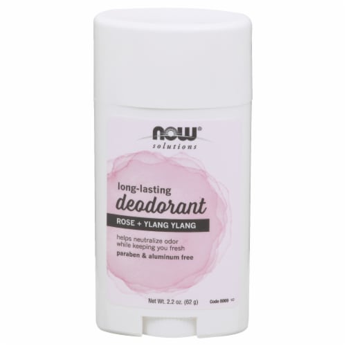 NOW® Rose + Ylang Ylang Long Lasting Deodorant Perspective: front