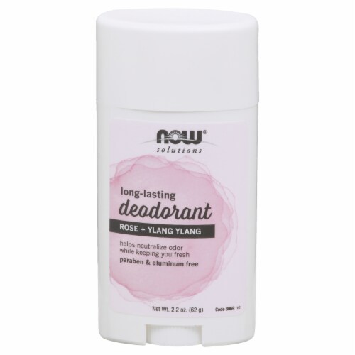 NOW® Rose + Ylang Ylang Long Lasting Deodorant Perspective: front