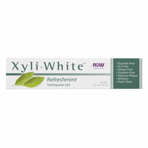 NOW® Xyli White Refreshmint Toothpaste Gel Perspective: front