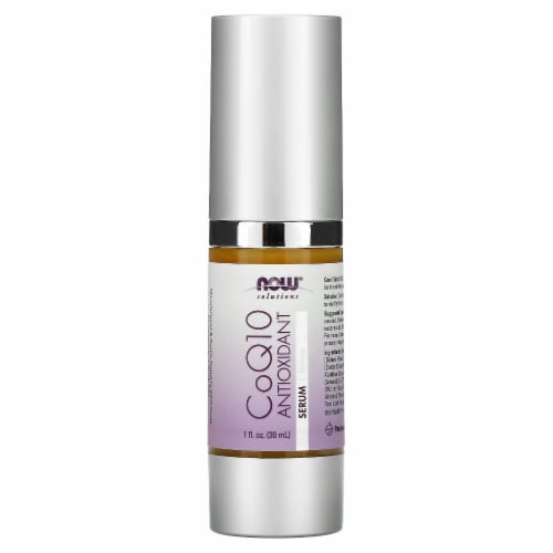 NOW®    CoQ10 Antioxidant Serum Perspective: front
