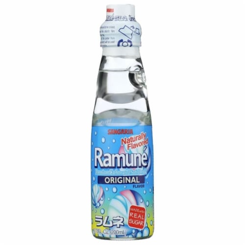 Ramune Original Japanese Carbonated Soft Drink Perspective: front