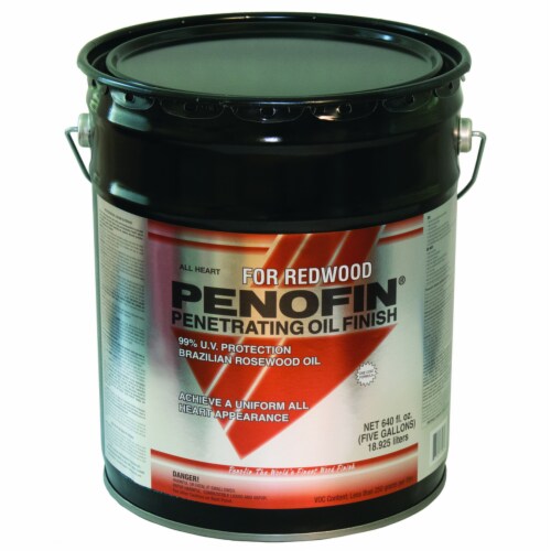 Penofin Ultra Premium Transparent Redwood Oil-Based Penetrating Wood ...