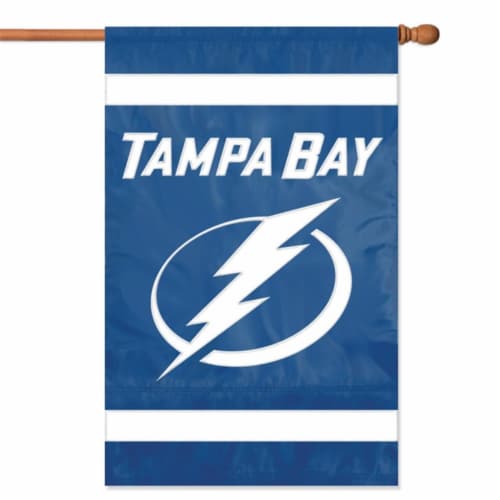 Party Animal, Inc. AFLIG Applique Banner Flag Tampa Bay Lightning, 1