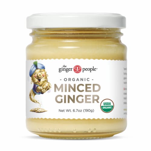 The Ginger People Minced Ginger Perspective: front