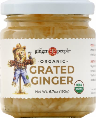 The Ginger People Organic Grated Ginger Perspective: front