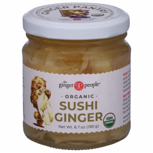 The Ginger People® Organic Pickled Sushi Ginger