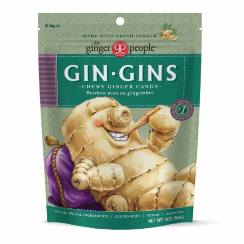 The Ginger People® Gin Gins® Original Chewy Ginger Candy