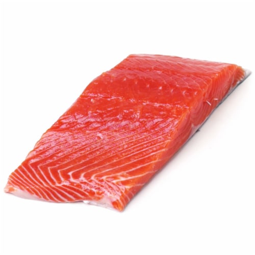 Sockeye Salmon Fillet Perspective: front