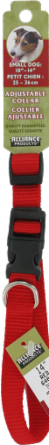 Alliance Small Dog Red Collar Perspective: front