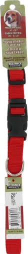 Alliance Red Medium Dog Collar Perspective: front