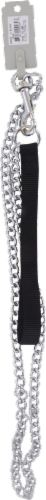 Alliance Black Titan Fine Chain Leash Perspective: front
